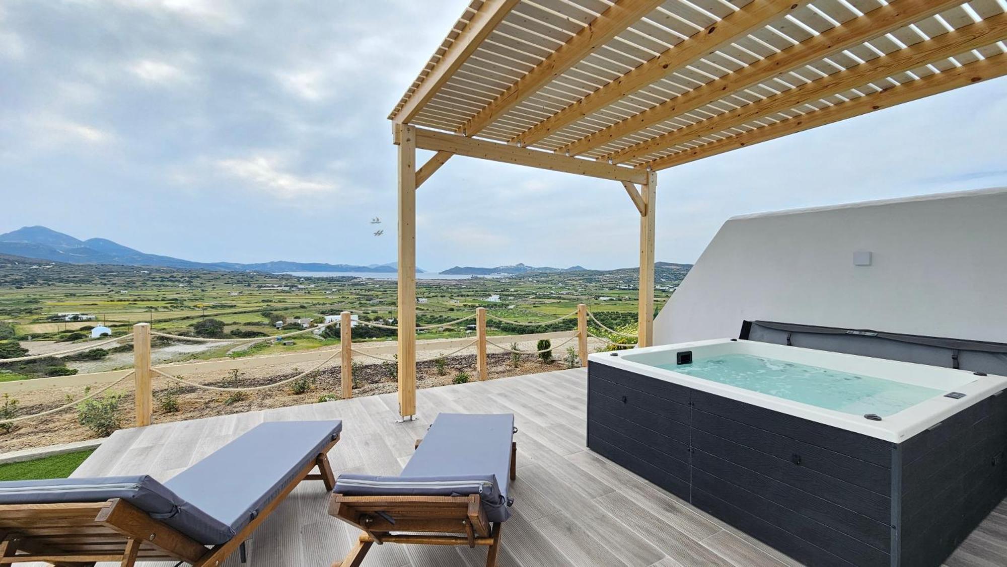 Bayview Villa With Jaccuzi - Milos Zefiría Exteriör bild
