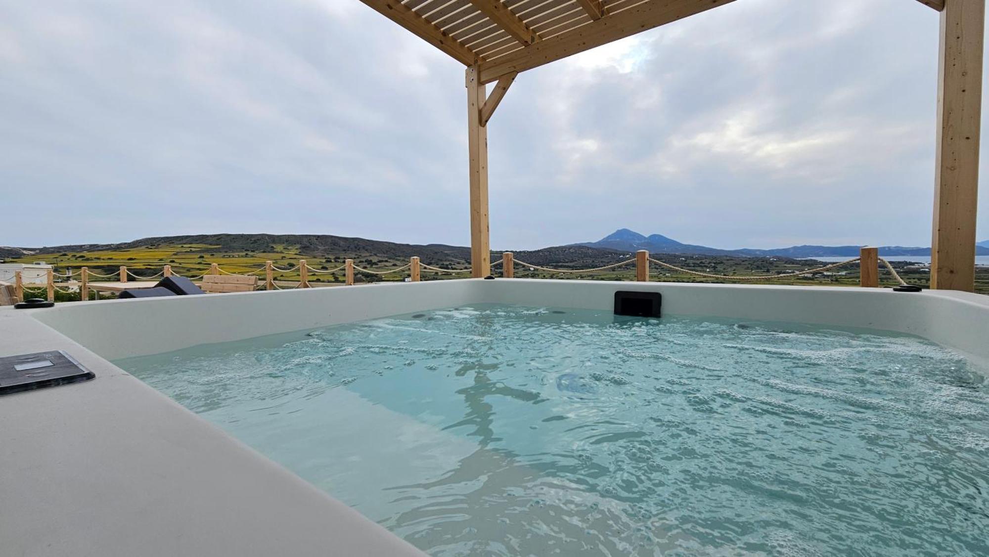Bayview Villa With Jaccuzi - Milos Zefiría Exteriör bild