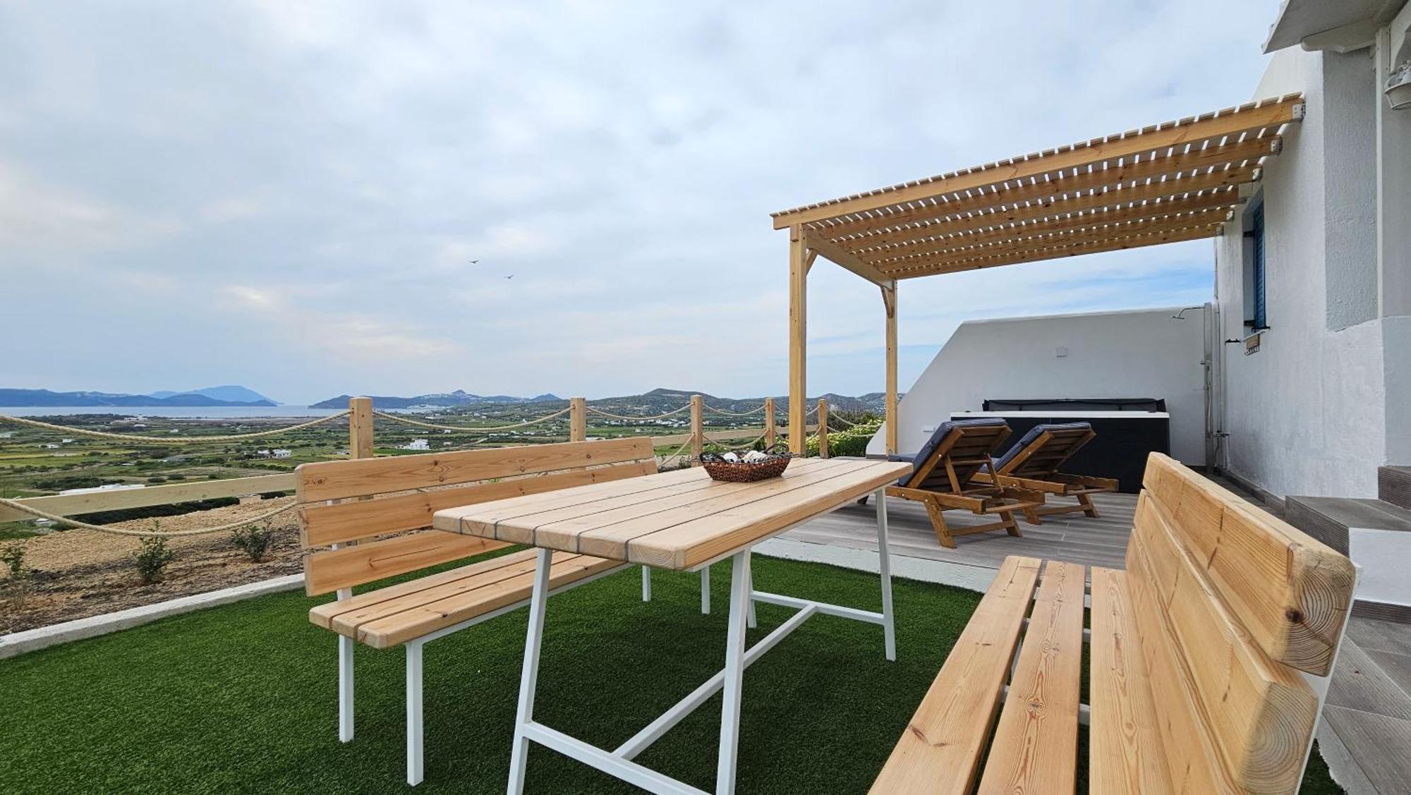 Bayview Villa With Jaccuzi - Milos Zefiría Exteriör bild
